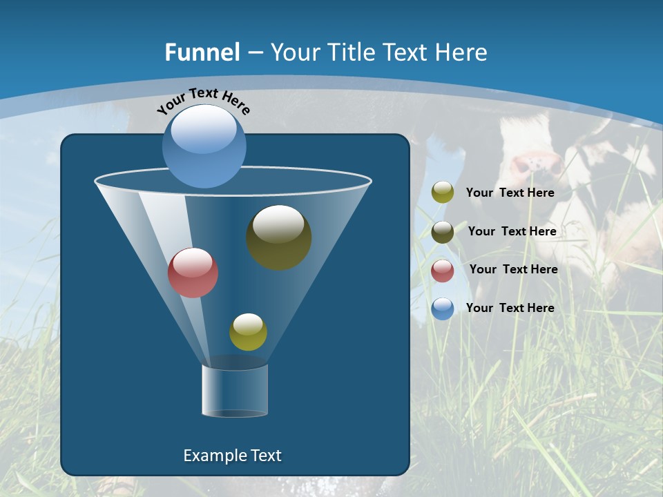 Ranch Cow Land PowerPoint Template