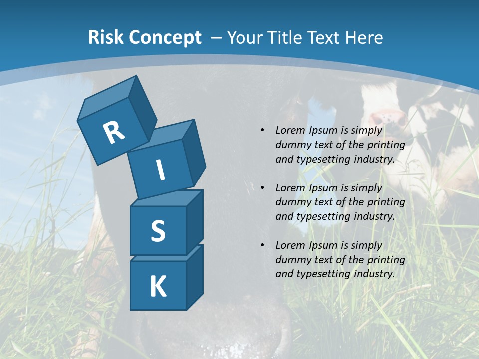 Ranch Cow Land PowerPoint Template