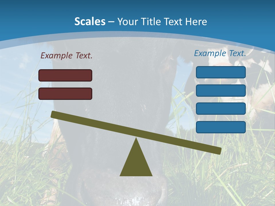 Ranch Cow Land PowerPoint Template
