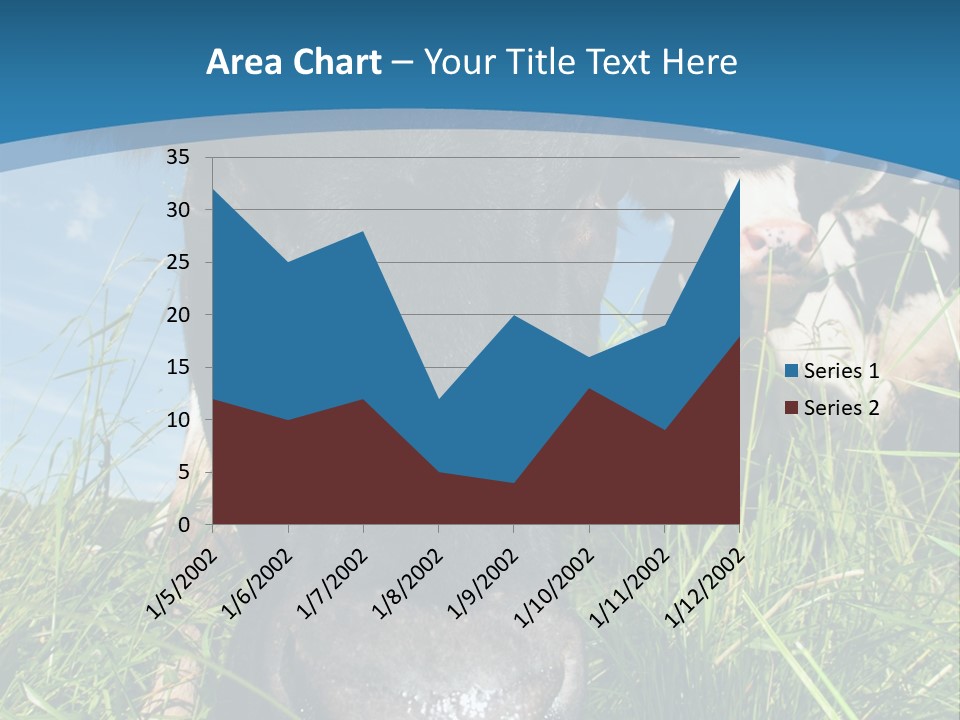 Ranch Cow Land PowerPoint Template