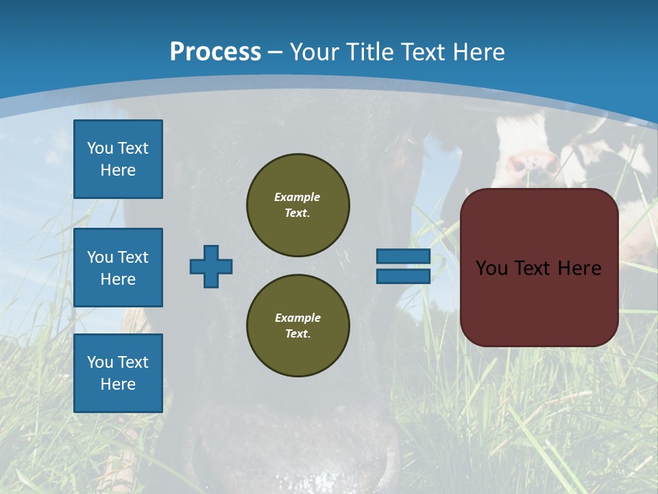 Ranch Cow Land PowerPoint Template