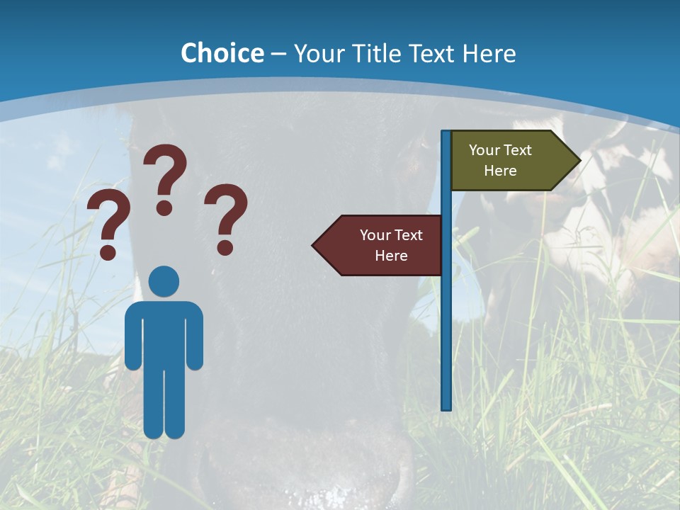 Ranch Cow Land PowerPoint Template