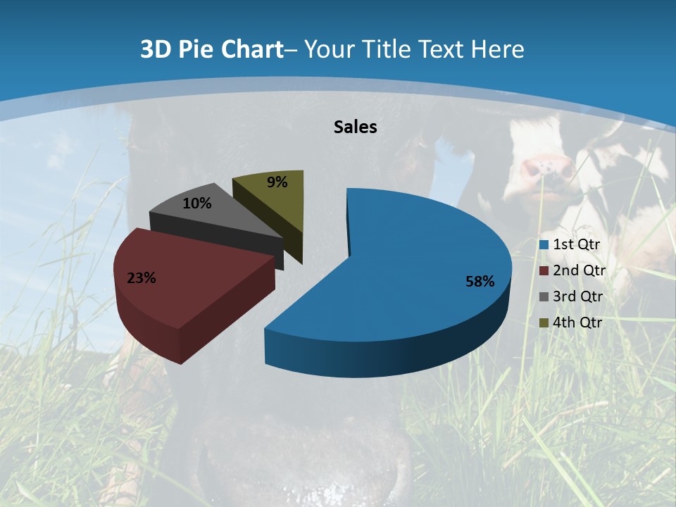 Ranch Cow Land PowerPoint Template