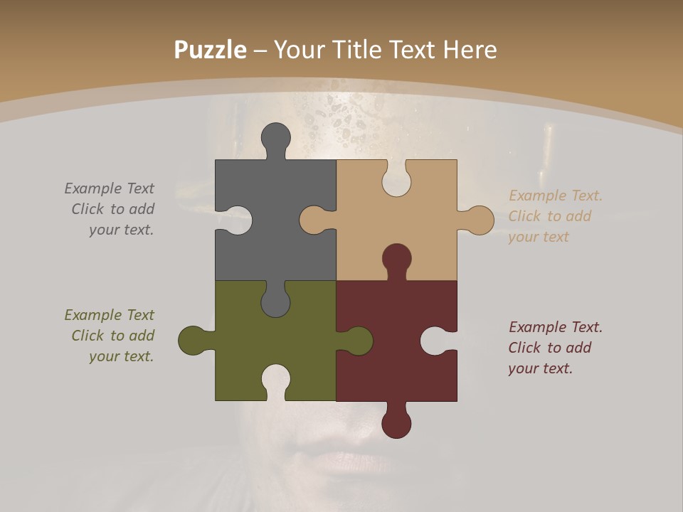 Part Men Miner PowerPoint Template