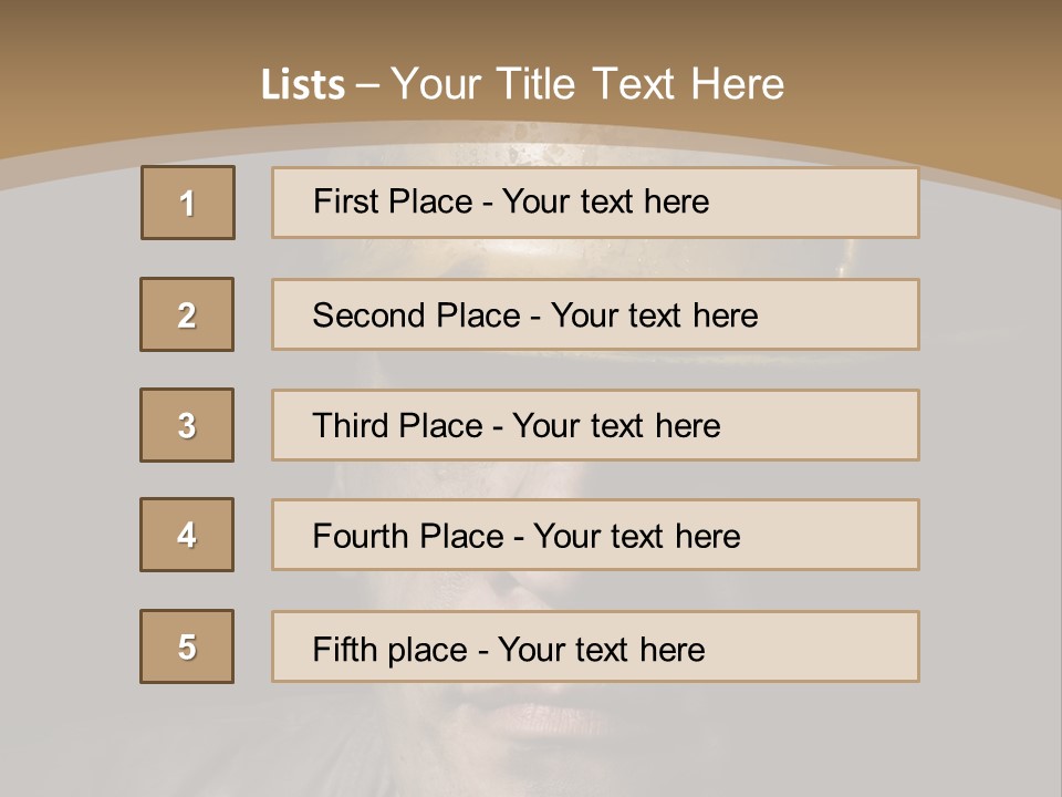 Part Men Miner PowerPoint Template