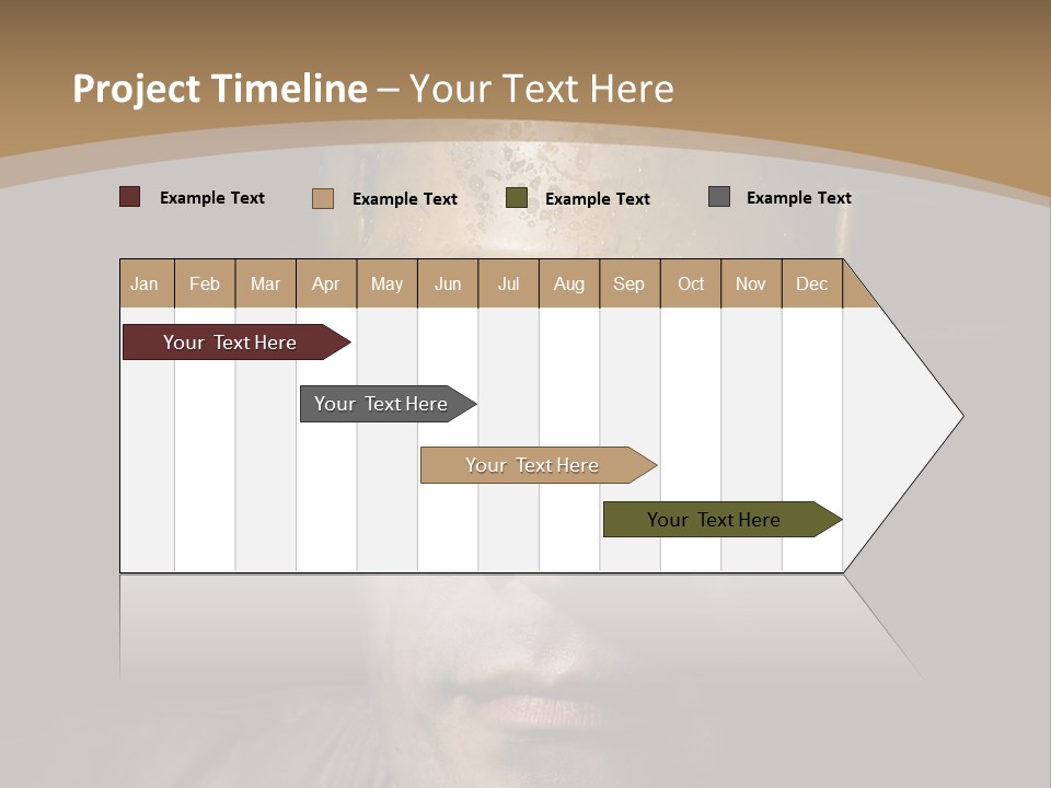 Part Men Miner PowerPoint Template