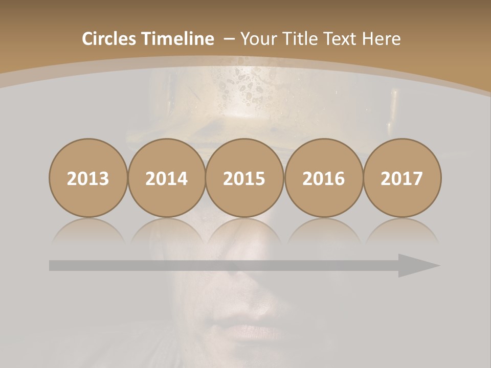 Part Men Miner PowerPoint Template