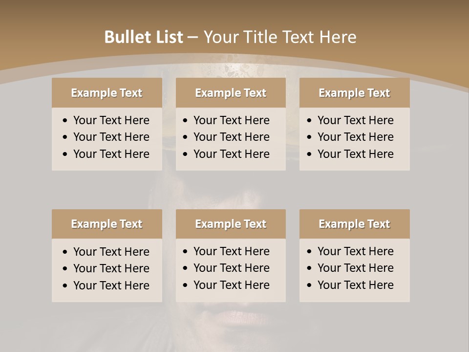 Part Men Miner PowerPoint Template