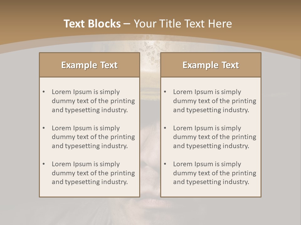 Part Men Miner PowerPoint Template