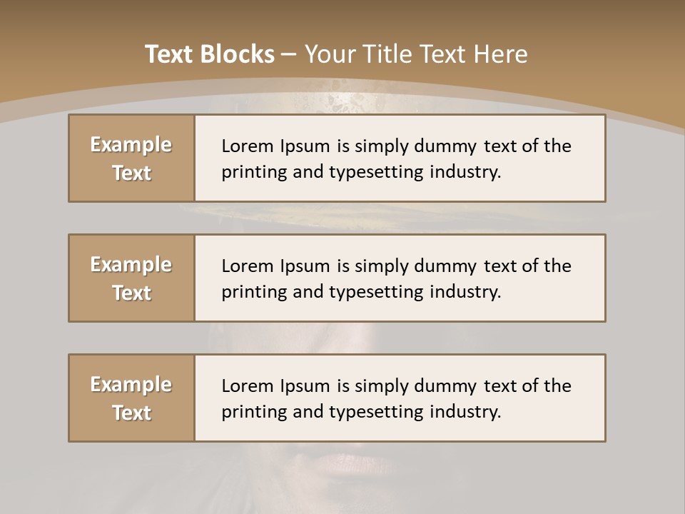 Part Men Miner PowerPoint Template