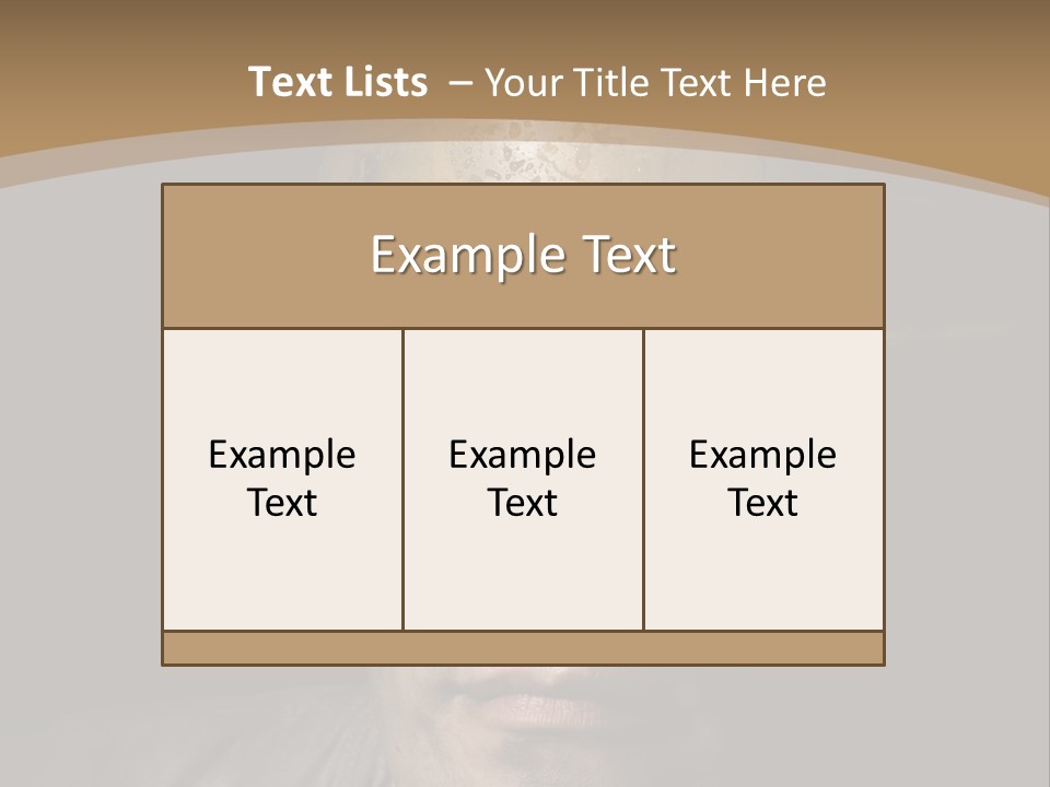 Part Men Miner PowerPoint Template