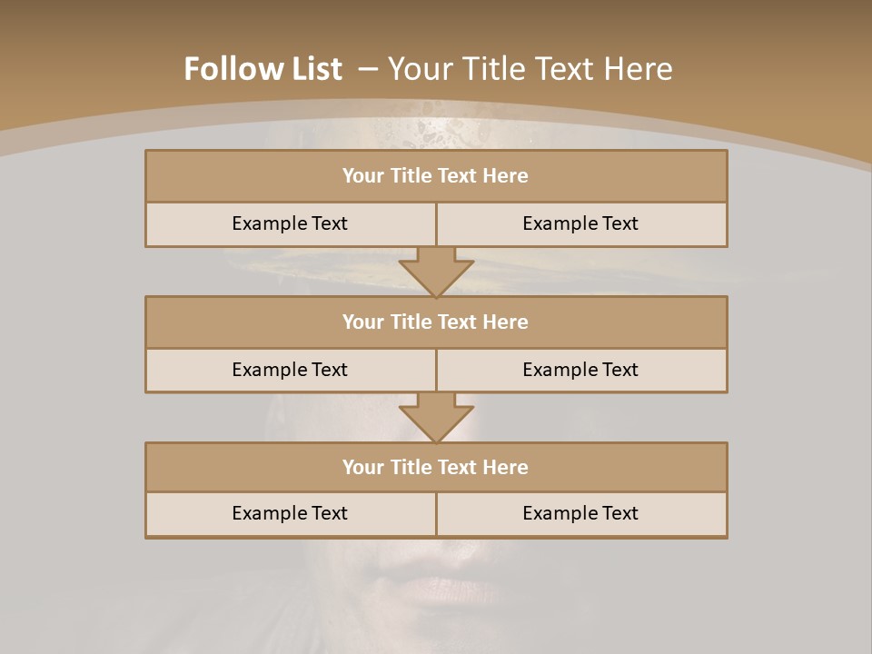 Part Men Miner PowerPoint Template