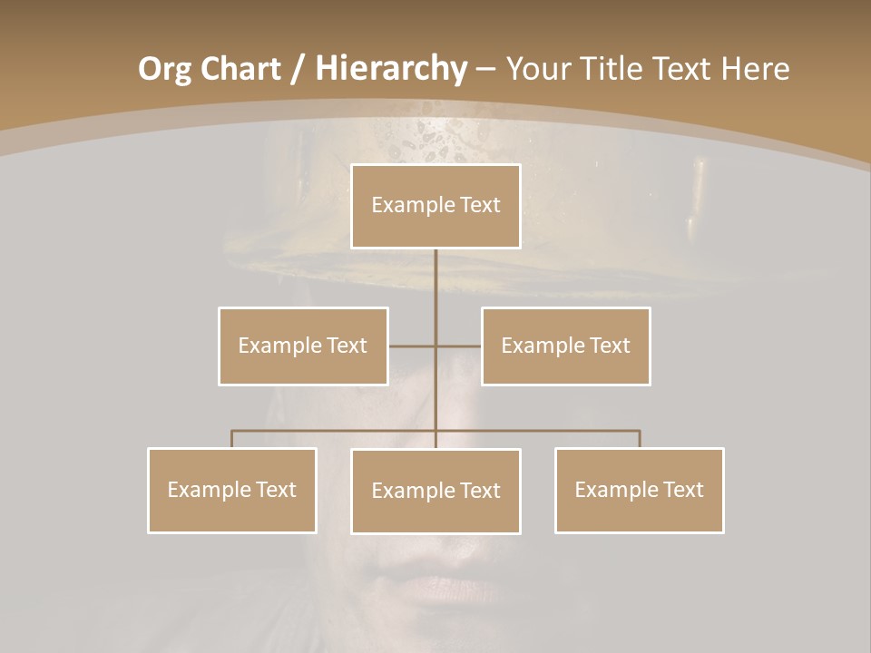 Part Men Miner PowerPoint Template