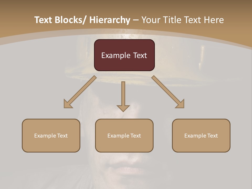 Part Men Miner PowerPoint Template