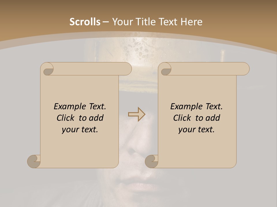 Part Men Miner PowerPoint Template