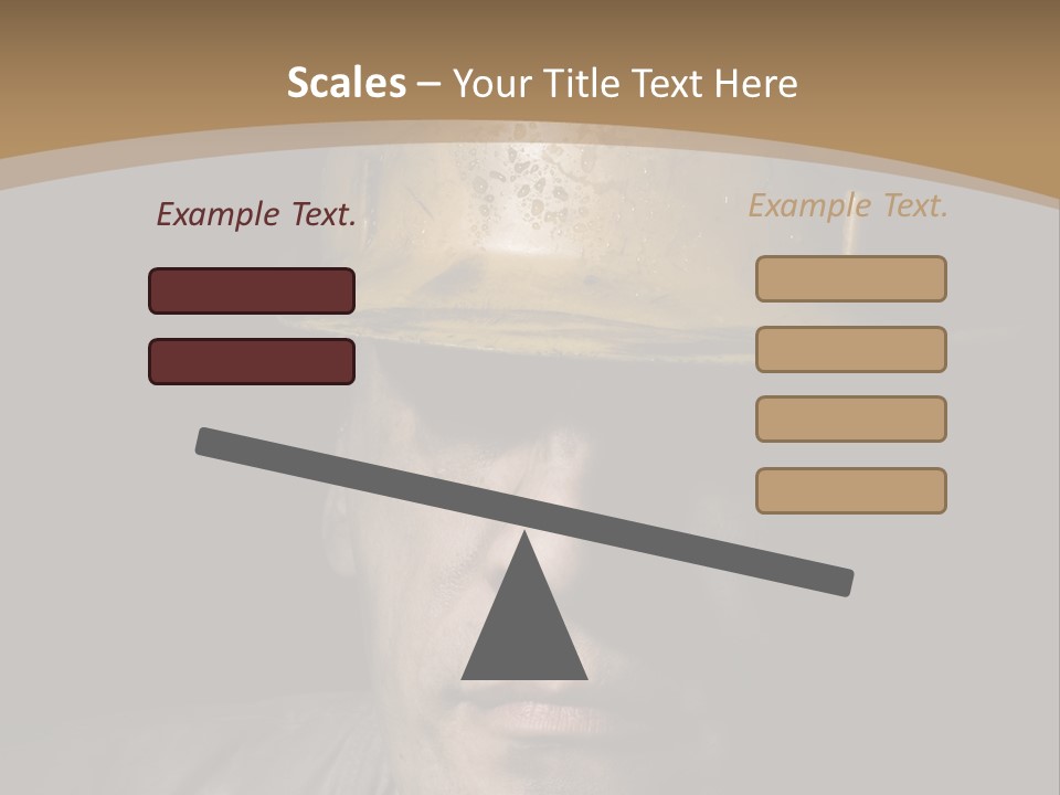 Part Men Miner PowerPoint Template
