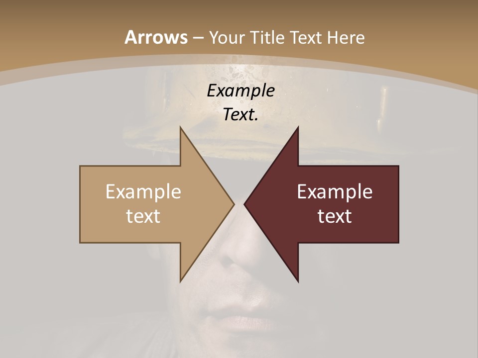 Part Men Miner PowerPoint Template
