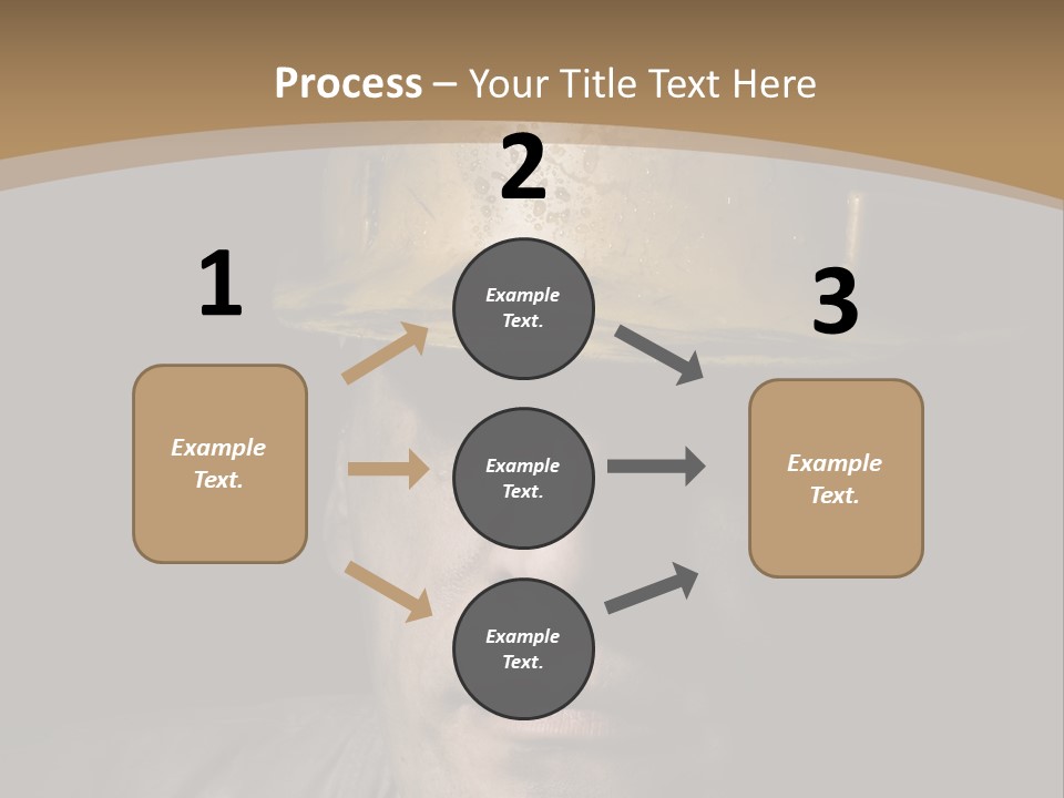 Part Men Miner PowerPoint Template