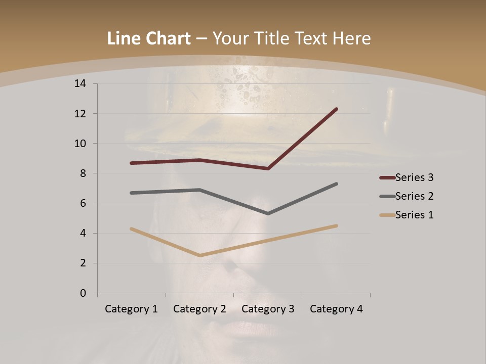 Part Men Miner PowerPoint Template