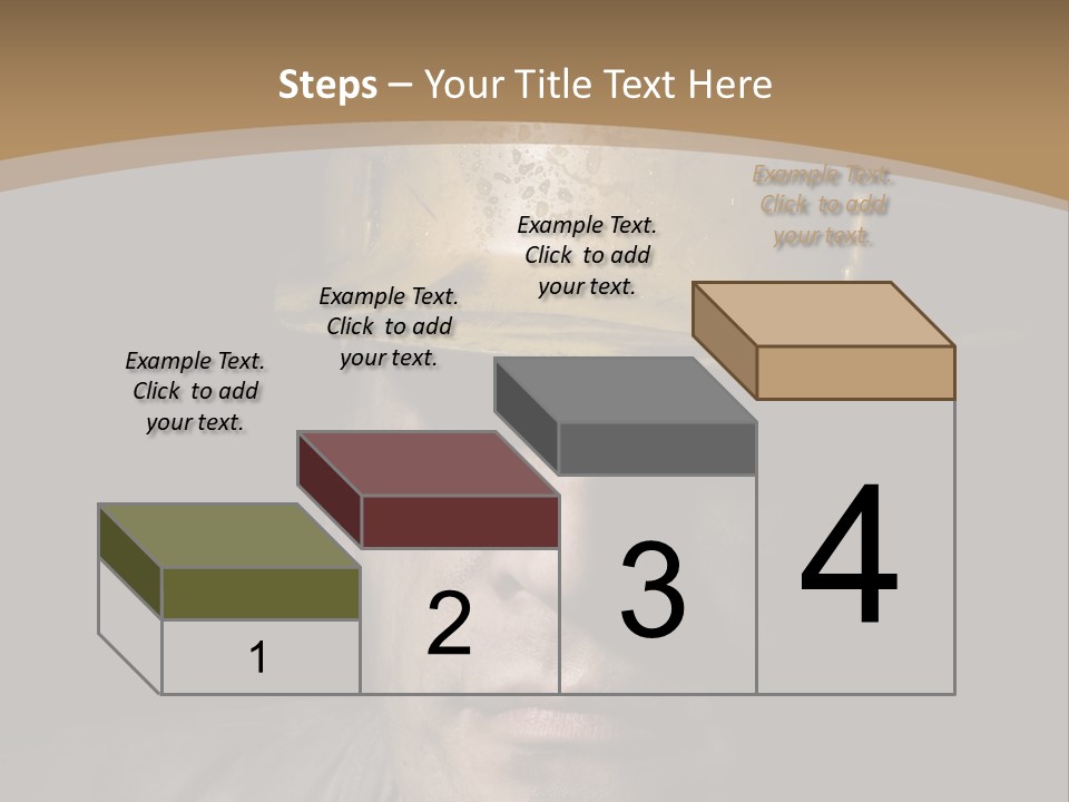 Part Men Miner PowerPoint Template