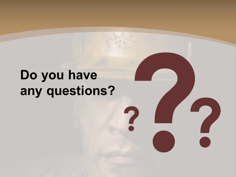 Part Men Miner PowerPoint Template