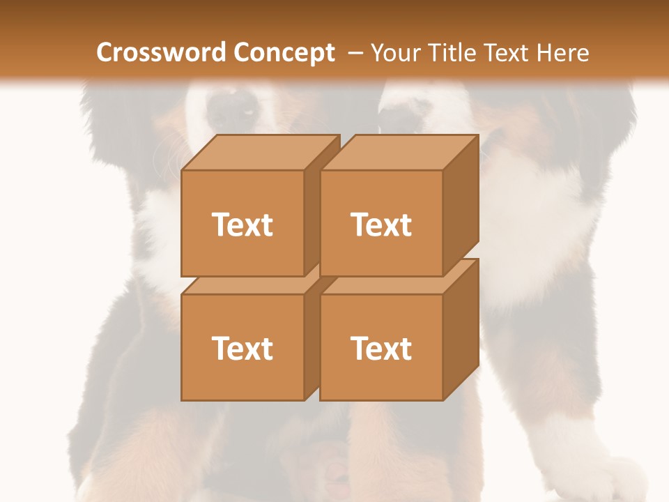Shepherd Puppy Pup PowerPoint Template