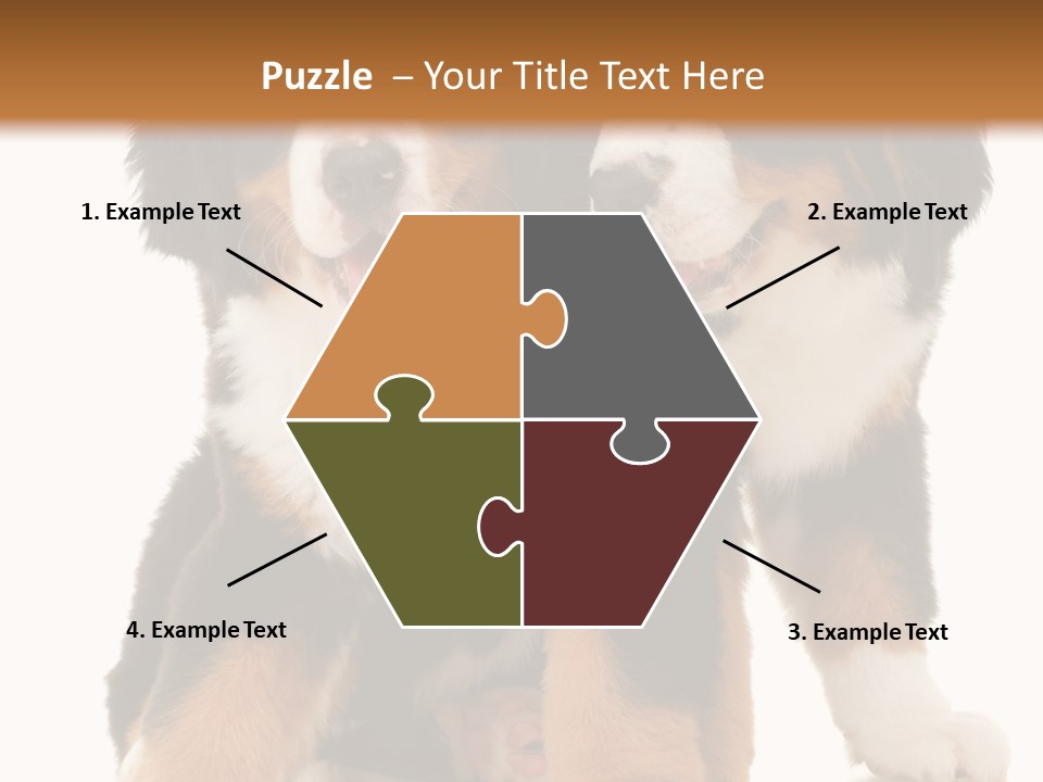 Shepherd Puppy Pup PowerPoint Template