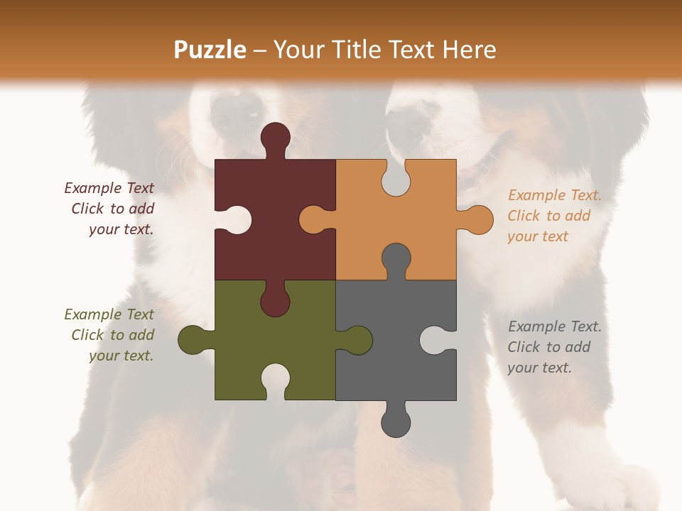 Shepherd Puppy Pup PowerPoint Template