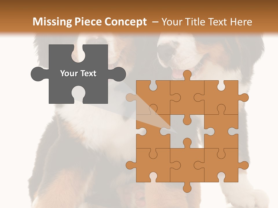 Shepherd Puppy Pup PowerPoint Template