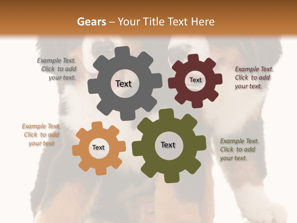 Shepherd Puppy Pup PowerPoint Template