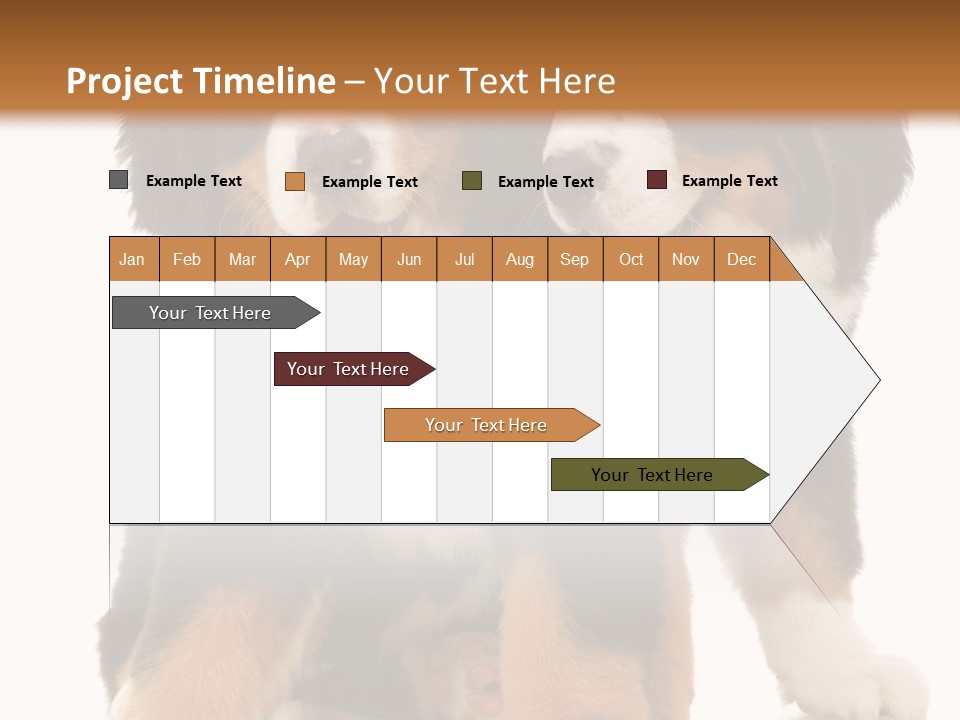 Shepherd Puppy Pup PowerPoint Template