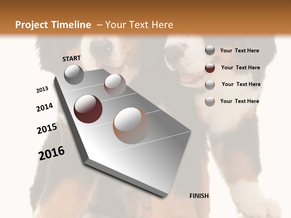 Shepherd Puppy Pup PowerPoint Template