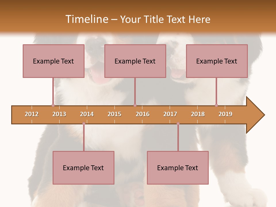 Shepherd Puppy Pup PowerPoint Template