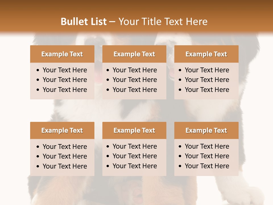 Shepherd Puppy Pup PowerPoint Template