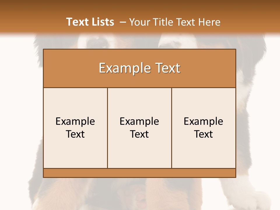 Shepherd Puppy Pup PowerPoint Template