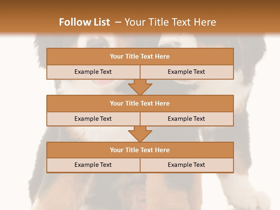 Shepherd Puppy Pup PowerPoint Template