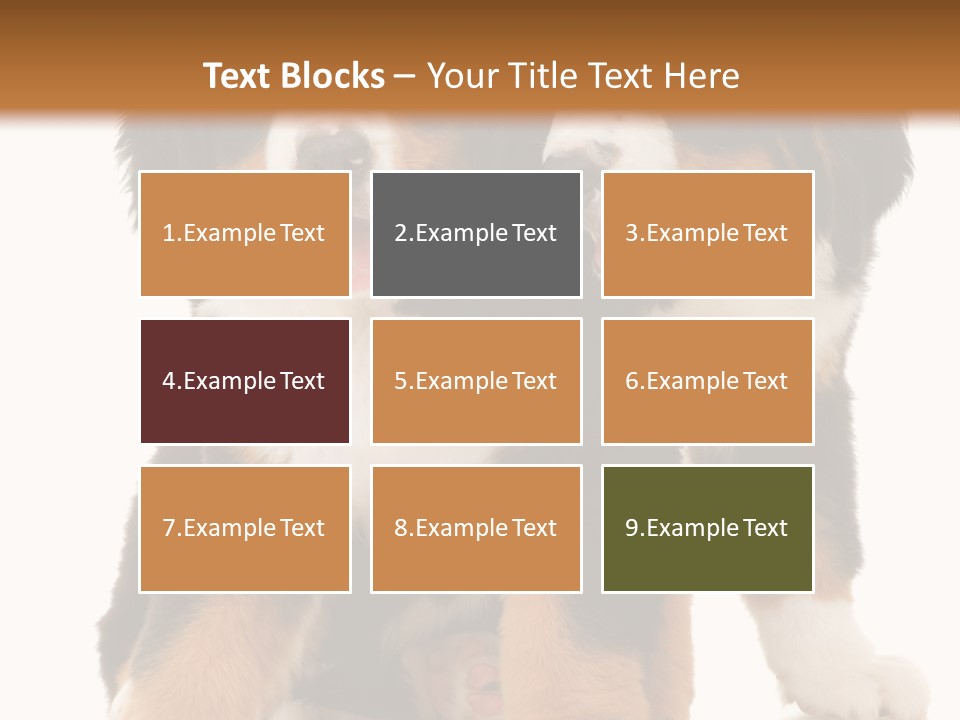 Shepherd Puppy Pup PowerPoint Template