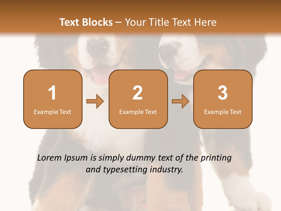 Shepherd Puppy Pup PowerPoint Template