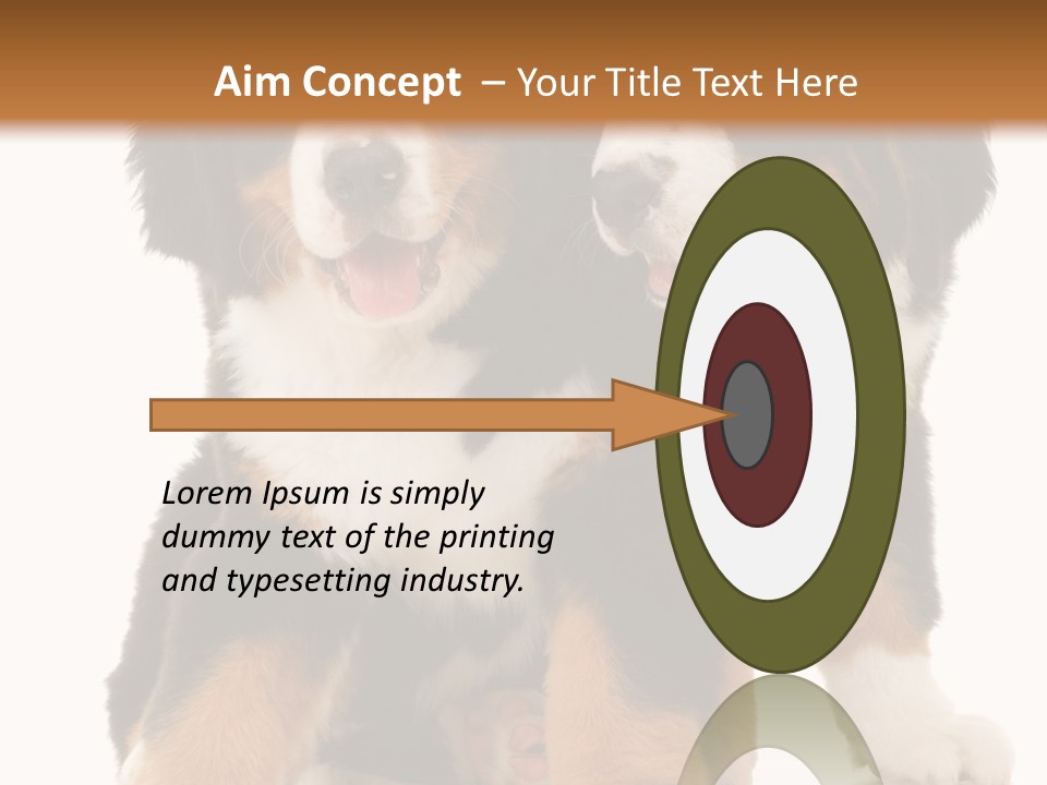 Shepherd Puppy Pup PowerPoint Template