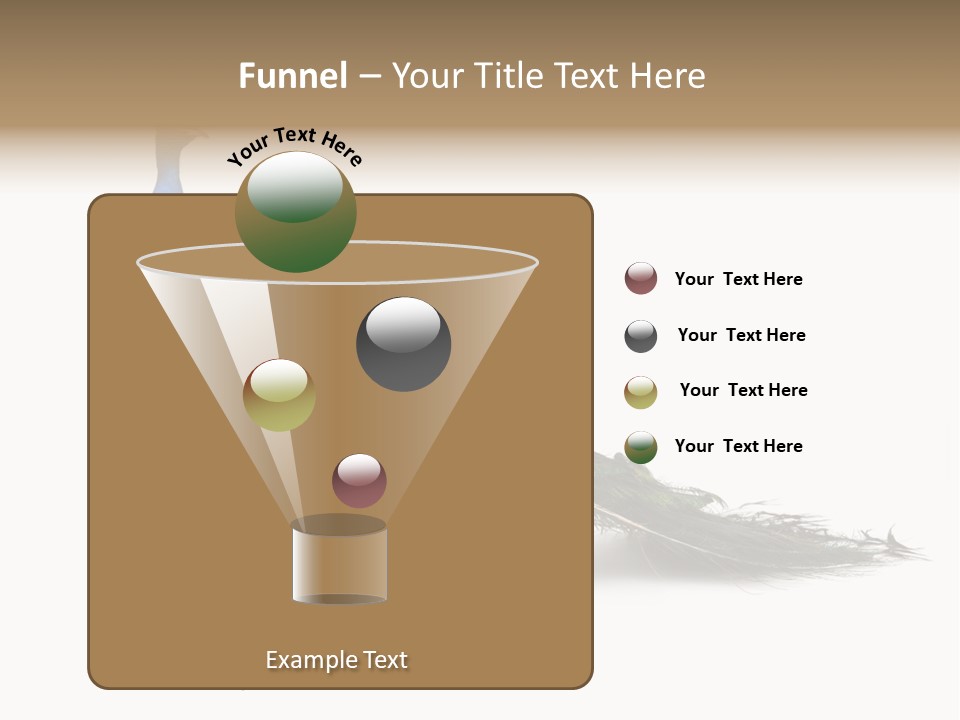 No People Bird Behavior PowerPoint Template