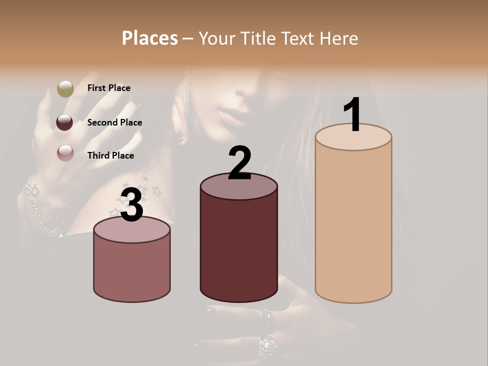 Sexy Hair Relationship PowerPoint Template