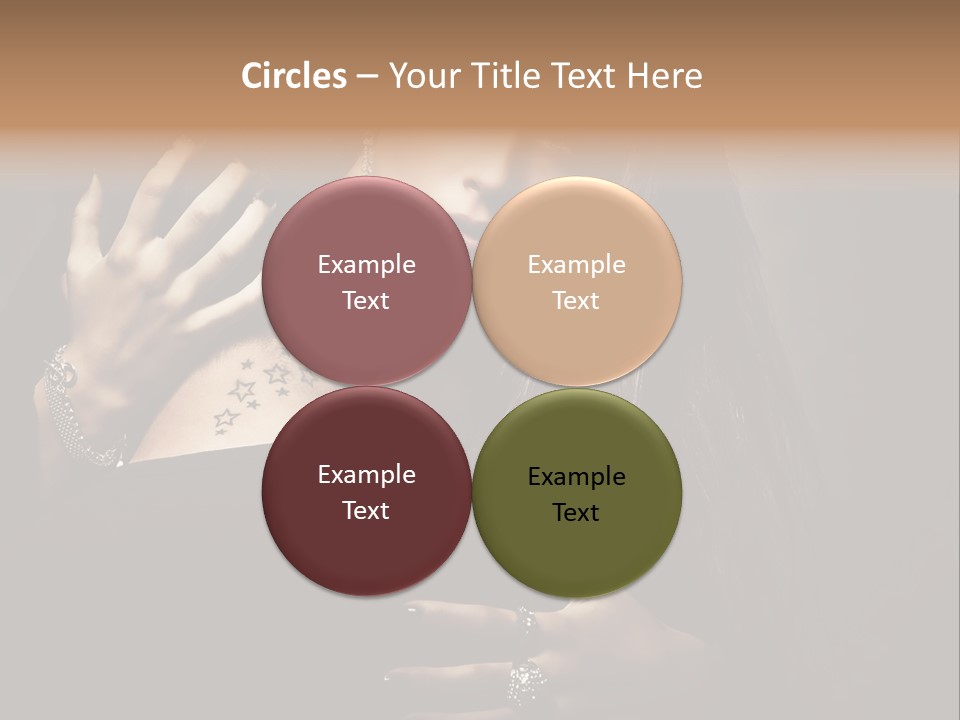 Sexy Hair Relationship PowerPoint Template