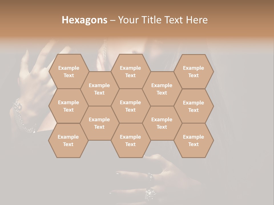 Sexy Hair Relationship PowerPoint Template