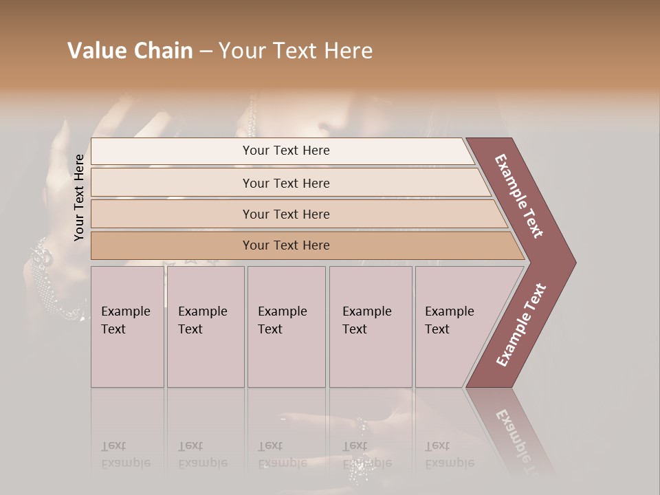 Sexy Hair Relationship PowerPoint Template