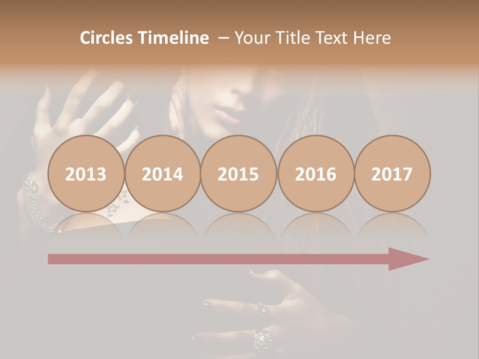 Sexy Hair Relationship PowerPoint Template