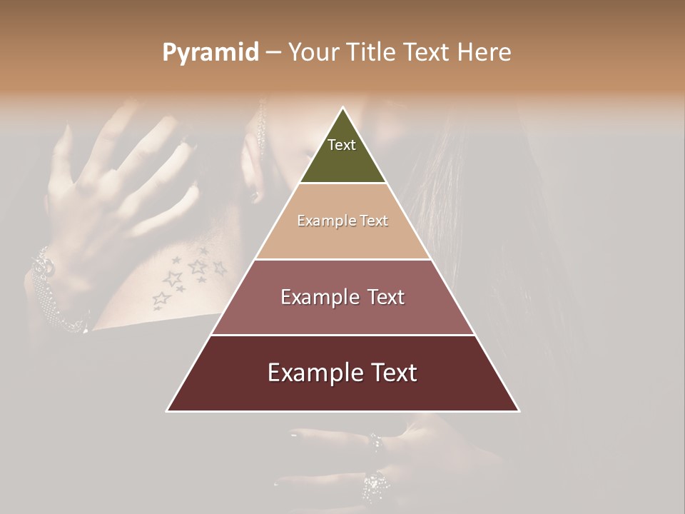 Sexy Hair Relationship PowerPoint Template