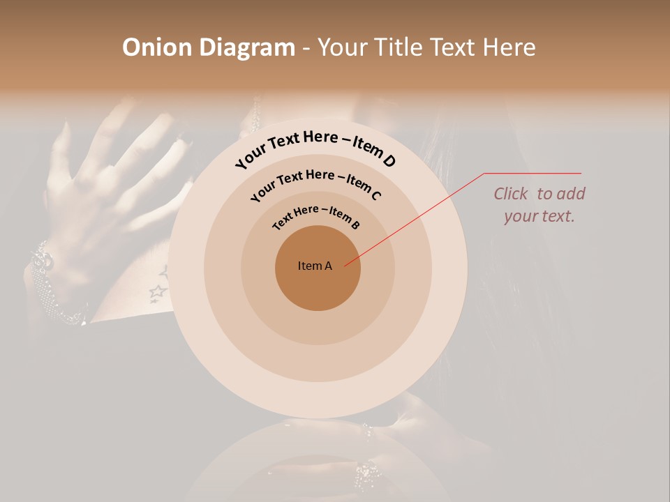 Sexy Hair Relationship PowerPoint Template