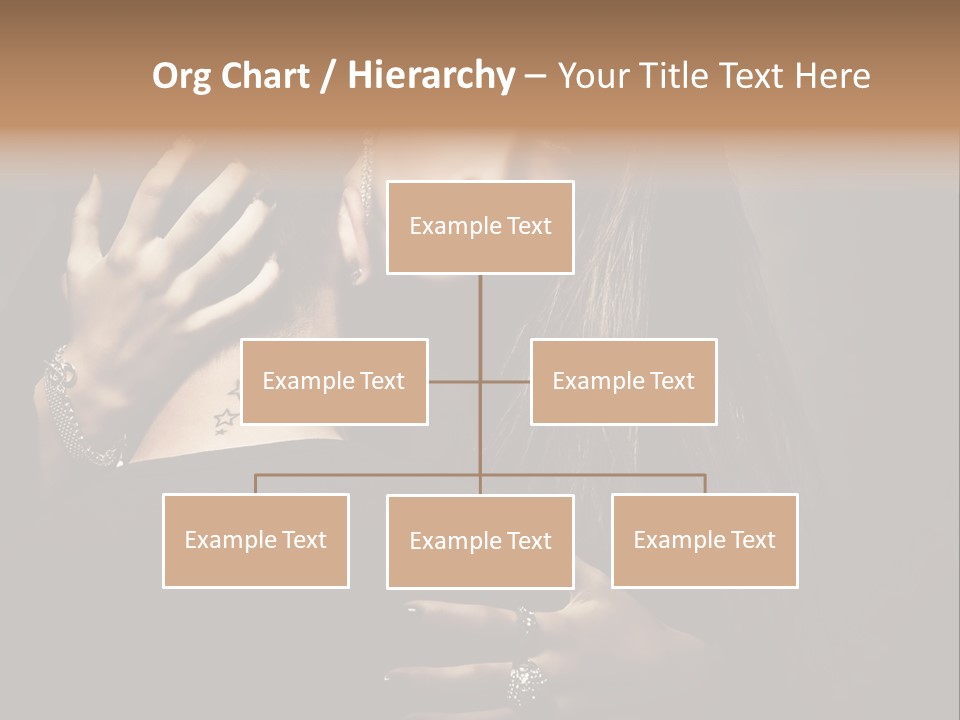 Sexy Hair Relationship PowerPoint Template