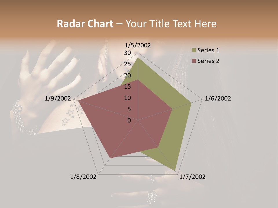 Sexy Hair Relationship PowerPoint Template