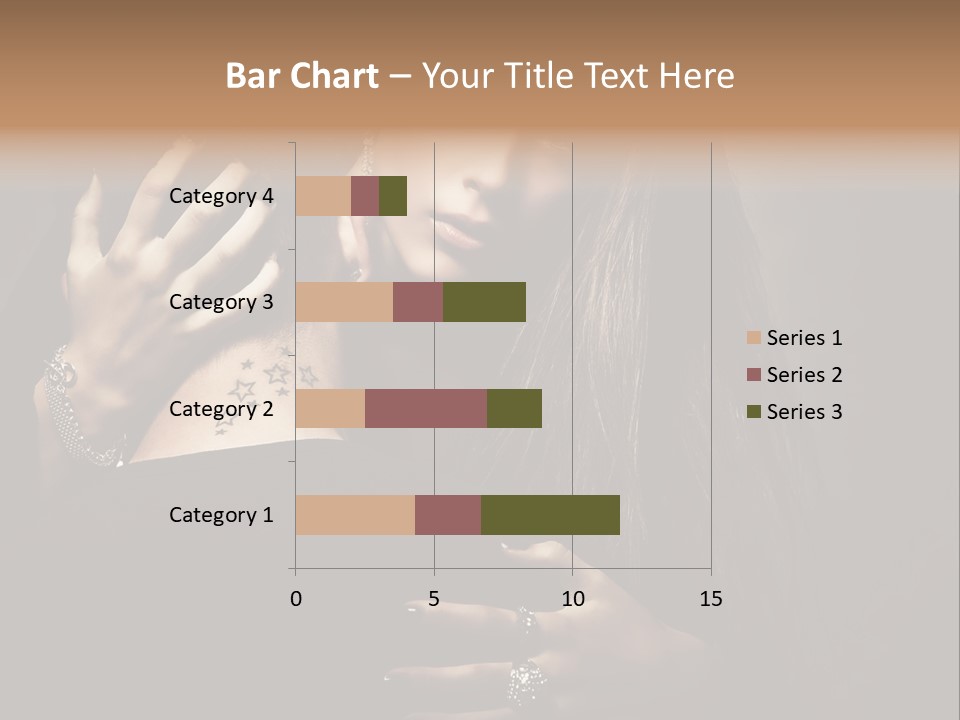Sexy Hair Relationship PowerPoint Template